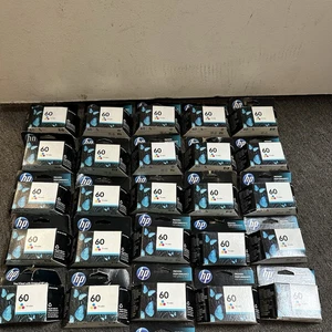 HP 60 Tri Color Tintenpatrone CC643WN Neu Versiegelt Ablaufdatum 2012/13/14 Menge 25 - Bild 1 von 11