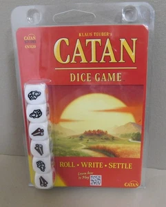 Klaus Teuber's  Catan Studio Catan Dice Game CN3120 New Sealed - Picture 1 of 11