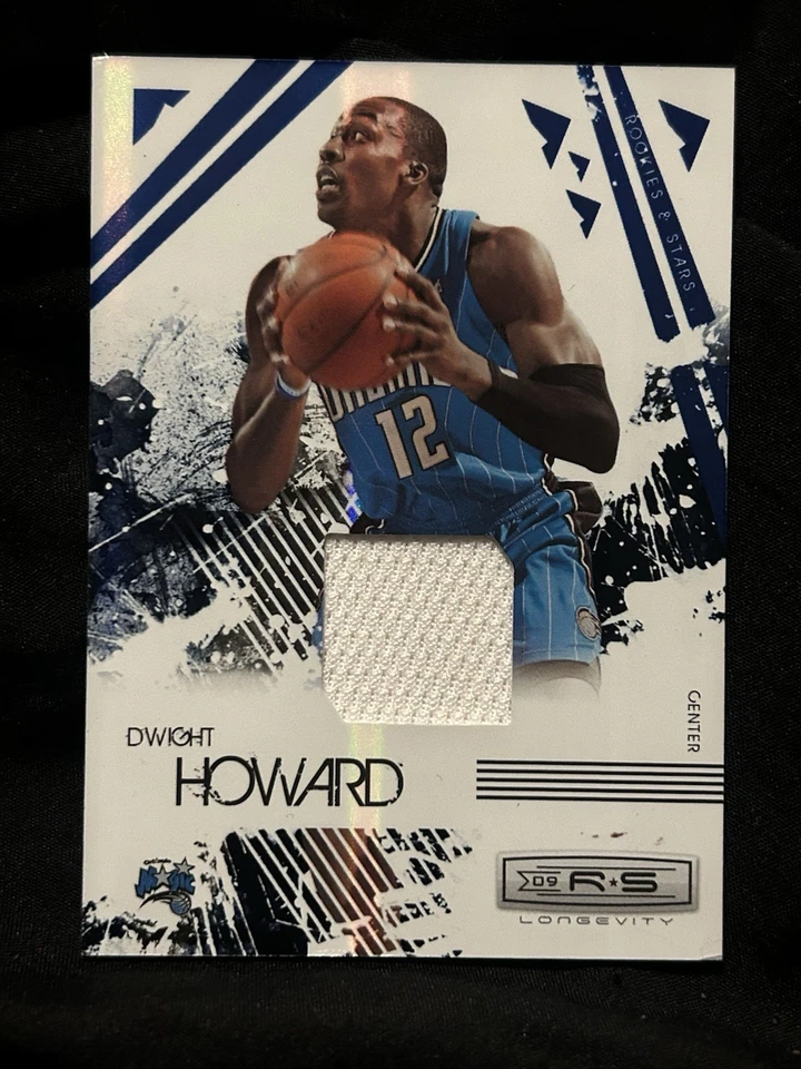 2009 Panini R&S Longevity Dwight Howard Jersey Patch #17/25 MINT Magic Rare NBA  - Image 1 of 4