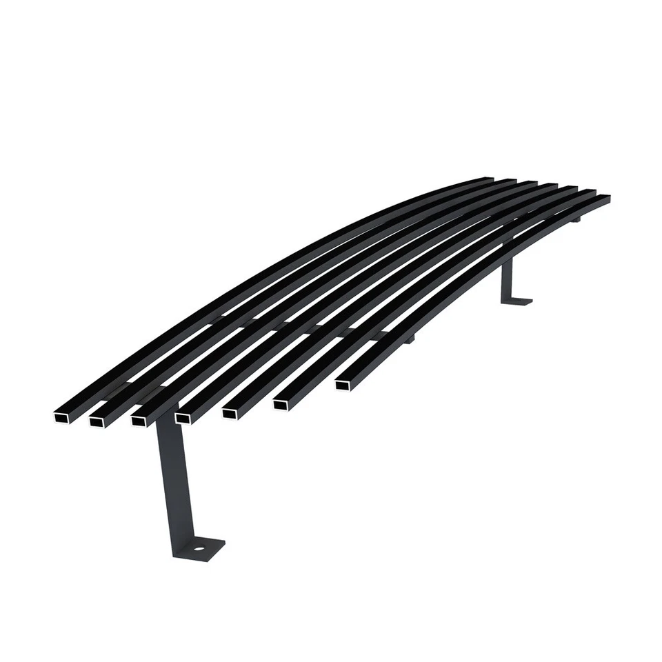 Compatível com 2001-2003 Ford Ranger 2WD para-choque preto grade de tarugo inserção - Imagem 1 de 4