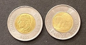 CANADA 2025 -  $2 , King Charles III, 3rd Year Issue - Imagen 1 de 2
