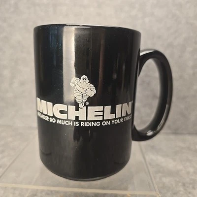 Taza Michelin Negra Hombre Michelin Foto 1 de 4