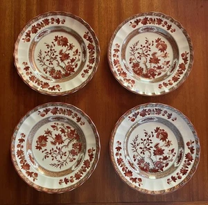 Set of 4 Spode INDIAN TREE Bread & Butter Appetizer Plates approx. 6.5” New Mark - Picture 1 of 4