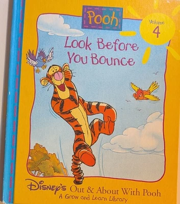 Pooh Look Before You Bounce Disney Out & About Pooh A Grow & Learn Library Vol 4 - Image 1 of 2