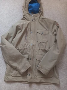 PENFIELD Waterproof Mountain PARKA JACKET Gold/tan Size Medium Worn Twice - Picture 1 of 8
