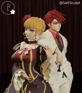 Beatrice and Battler Ushiromiya | Painted Preorder / Unpainted Options - Picture 1 of 15
