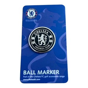 CHELSEA FOOTBALL CLUB EXECUTIVE BLACK GOLF BALL MARKER. - Picture 1 of 1