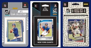 2025 2024 2023 Donruss NFL Factory Sealed Team Set 3 Pack New York Giants Jaxson - Picture 1 of 3