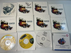 Lote de CD de software vintage EWSD Siemens 2000-2006 raro coleccionable - Imagen 1 de 12