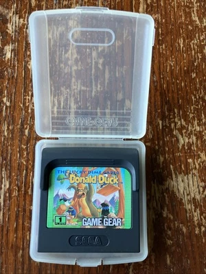 Lucky Dime Caper protagonizada por el pato Donald (Sega Game Gear, 1992) con estuche Foto 1 de 4