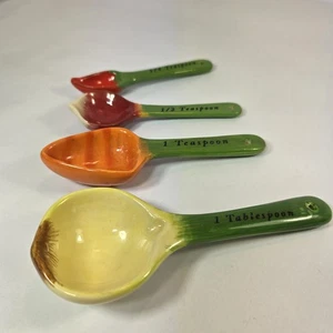 Pier 1 Vegetable Shaped Measuring Spoons - Picture 1 of 10