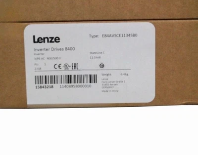 E84AVSCE1134SB0 NEW LENZE E84AVSCE1134SB0 Inverter - Image 1 of 3
