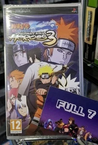 NARUTO SHIPPUDEN ULTIMATE NINJA HEROES 3 SONY PSP NEUF NEW VERSION PAL UK - Imagen 1 de 3