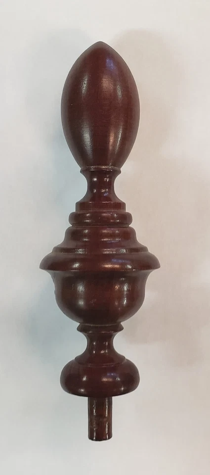 Solid Cherry Finial - Image 1 of 2