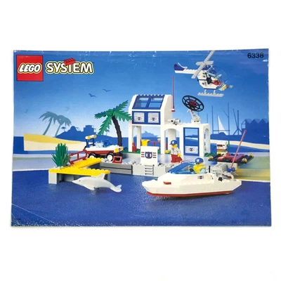 Lego System 6338 Hurricane Harbor - Instructions ONLY - Image 1 of 2