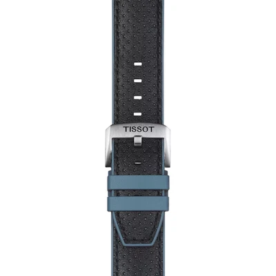 Tissot Oficial Cuero Goma Tacos 22 mm Multicolor Correa Banda Foto 1 de 2