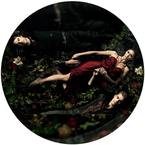 Ostia torta compleanno immagine torta fondente - cialda The Vampire Diaries P2 - Foto 1 di 1