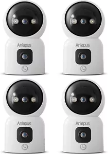 Anlapus 4 x C528 4MP Dual Lens(2MP+2MP) Indoor Security Camera w/motion detector - Picture 1 of 9