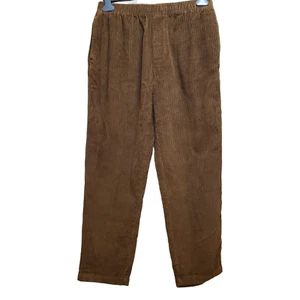 BDG Urban Outfitters Woman`s Brown Corduroy Trousers Size S/P Pockets Drawstring - Picture 1 of 8