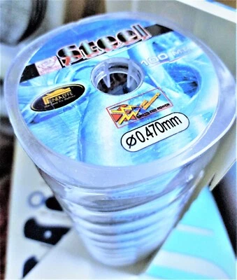 PROMO MONO FILO PESCA NYLON TRASPARENTE NATURAL BIANCO LINEAEFFE TERMINALI MULIN - Immagine 1 di 4