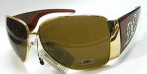 6 Pairs Brand New DG Sunglasses/Assorted/UV400/112/Brown - Picture 1 of 1