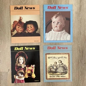 LOT: Doll News Magazines, 1989, Complete Year, Vintage, UFDC, 4 Issues, MINT - Picture 1 of 10