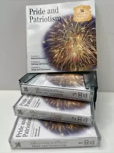 PRIDE & PATRIOTISM 3 x Classical Music Cassette Tapes Readers Digest NEW /SEALED - Picture 1 of 16