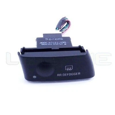 93-98 Nissan Quest Mercury Villager REAR DEFROST DEFOGGER CONTROL SWITCH OEM - Image 1 of 3