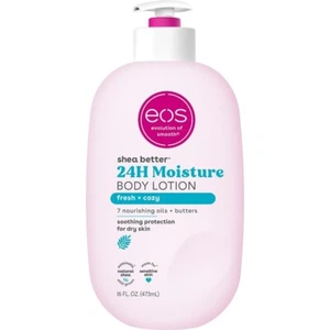Eos Shea Better Body Lotion - Fresh & Cozy, 24 Stunden Feuchtigkeit Hautpflege, leicht - Bild 1 von 4
