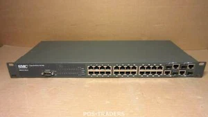 SMC Networks SMC6128L2 TigerSwitch 10/100 24-Port Managed Switch 4x SFP Ports - Picture 1 of 2