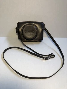 VTG Ricoh Richomatic 126 With Leather Case & Strap Made In Japan Used *UNTESTED* - Picture 1 of 12