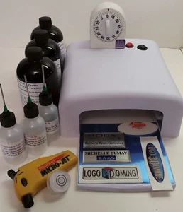 Doming UV System, kit- for Boat Lettering, Decals, Name Badge, Apparel, etc. - Picture 1 of 5