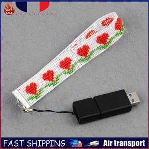 # Kit d\'ornement de sangle de téléphone au point de croix compté en perles de c - Imagen 1 de 10
