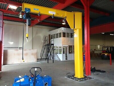 Jib Crane Yaplex Complete With Demag Electric Chain Hoist 1000kg Underbraced 1T • 6,970£