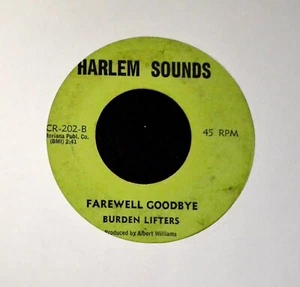 HEAR MP3 BLACK GOSPEL SOUL Burden Lifters Harlem 202 Farewell Goodbye - Imagen 1 de 1