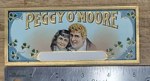 ADVERTISING Label Cigar Lug Peggy O Moore - Picture 1 of 1