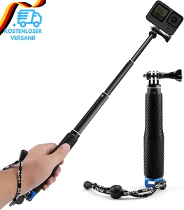Selfie Stick Für Gopro, 49CM Teleskop-Selfie Stick Für Gopro Hero 12 11 10 9 8 S - Bild 1 von 12