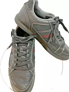 PERRY ELLIS Portfolio Men's Revo Black Red Lace Up Shoes Casual Sneakers SZ 10 - Picture 1 of 14