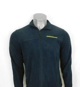 Columbia Oregon Ducks Flanker III Fleece Team Full-Zip Jacket  NEW Free Shipping - Picture 1 of 1