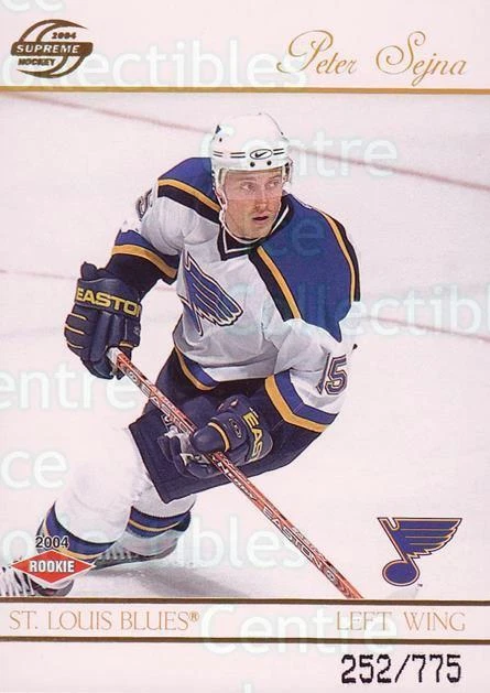 2003-04 Pacific Supreme Hobby #135 Peter Sejna - Image 1 of 1