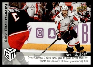 2021-22 Upper Deck Game Dated Moments - Alex Ovechkin #17 /499 - Picture 1 of 2