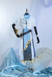 Games Genshin Impact Chongyun Cosplay Costume Outfit Men Costume Gift - Picture 1 of 12