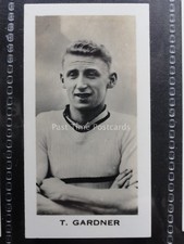 No.37 GARDNER - ASTON V. English & Scottish Football Stars - John Sinclair 1935