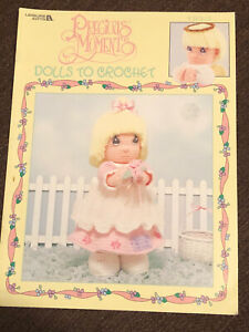 Leisure Arts * Precious Moments * 4 Dolls To Crochet Booklet / Instructions