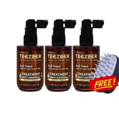 Yanhee Teezeer Hair Fall Control Anti-Hair Loss Serum Hair Growth Strengthen 60 - Image 1 of 4
