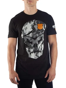 Nueva Camiseta Call of Duty Negra OPS 4 Calavera Logotipo M L XL - Imagen 1 de 2