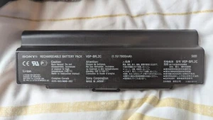 Sony VAIO VGP-BPL2C Large Capacity Rechargeable Battery Pack 7800mAh - Picture 1 of 4