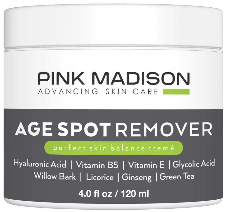 Age Spot Remover Face Body, Hands, Neck. Dark Spot Corrector Cream. Made in USA - Image 1 of 4