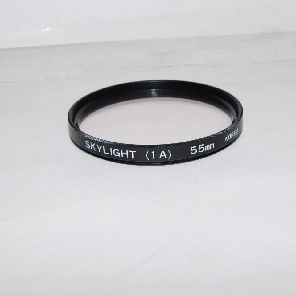 Used Skylight (1A) 55mm Lens Filter Made in Korea S232451 - Image 1 of 1