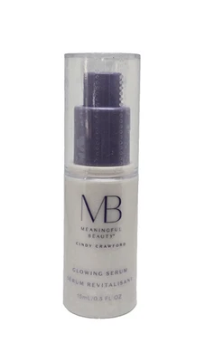 Meaningful Beauty GLOWING SERUM by Cindy Crawford .5 oz l - NEW SEALED - Image 1 of 4